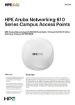 Obrázek Aruba AP-615 (RW) Dual-radio Tri-band 2x2:2 802.11ax Wi-Fi 6E Internal Antennas Campus AP