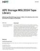 Obrázek HPE Storage MSL2024 Tape Library (MSL LTO8 SAS Drive + 15x Q2078A LTO8 30TB Data Cartridges + Q2015A BarCodeLabelPack)