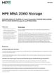 Obrázek HPE MSA 2060 LFF 2x16Gb FC (4port Controller+4x16Gb SFP FC XCVR) 240TB (12x20TB/7.2k SATA) Storage Array Smart Choice