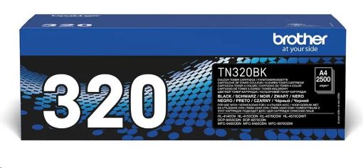 Obrázek BROTHER Toner TN-320BK černá pro HL-4150CDN/HL4570CDW