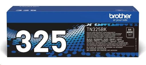 Obrázek BROTHER Toner TN-325BK černá pro HL-4150CDN/HL4570CDW - cca 4000stran