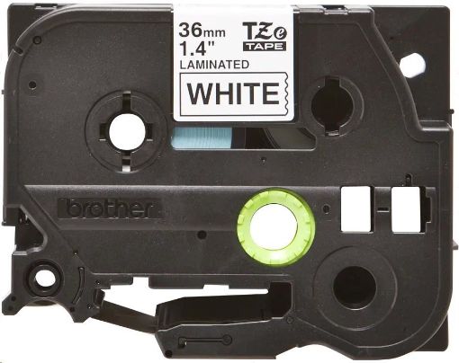Obrázek BROTHER TZE261 - kazeta TZ šířky 36mm, laminovaná TZE-261, bílá/černé písmo