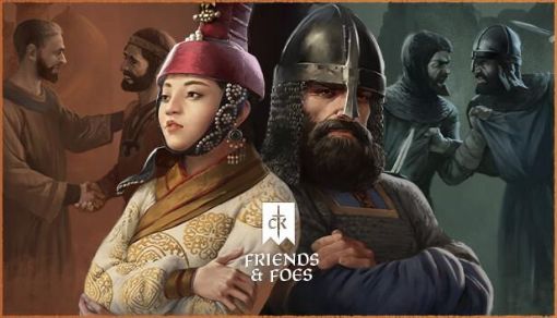 Obrázek Crusader Kings III: Friends & Foes (PC/MAC/LINUX) klíč Steam