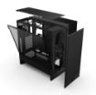 Obrázek NZXT skříň H5 Flow edition / 2x120 mm fan / USB 3.0 / USB-C 3.1 / průhledná bočnice / mesh panel / černá