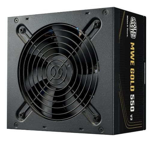 Obrázek Cooler Master zdroj MWE Gold 550W V3, 120mm, 80+ Gold, ATX 3.1