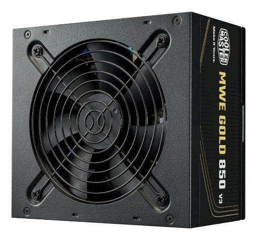 Obrázek Cooler Master zdroj MWE Gold 850W V3, 120mm, 80+ Gold, ATX 3.1