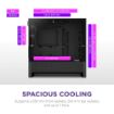 Obrázek NZXT skříň H3 Flow / microATX / 1x120mm / USB / USB-C / černá