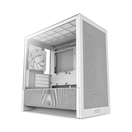 Obrázek NZXT skříň H3 Flow / microATX / 1x120mm / USB / USB-C / bílá