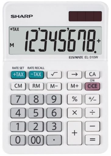 Obrázek SHARP kalkulačka - SH-EL310WB - bilá