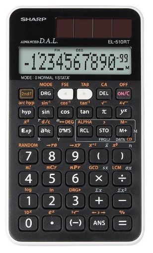 Obrázek SHARP kalkulačka - SH-EL510RTB - černá