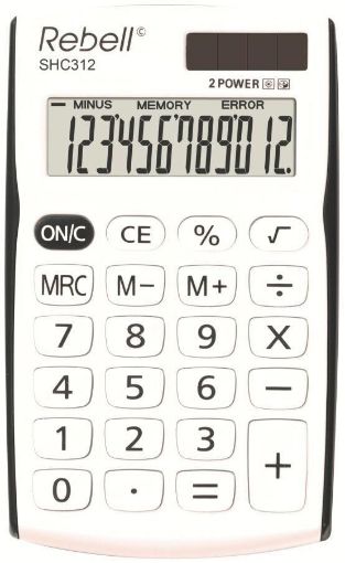 Obrázek REBELL kalkulačka - RE-SHC312BK BX
