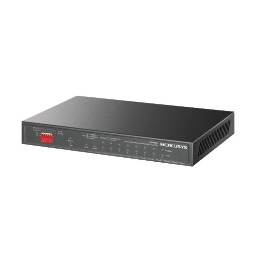 Obrázek MERCUSYS switch MS110GMP (10xGbE,8xPoE+,111W,fanless)