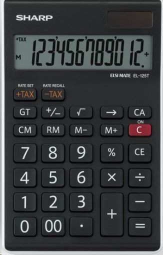 Obrázek SHARP kalkulačka - EL125TWH - gift box
