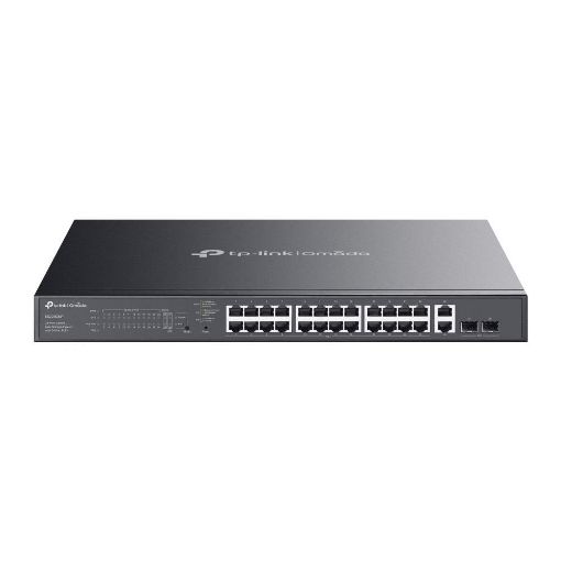 Obrázek TP-Link OMADA switch ES228GMP (26xGbE,2xSFP,24xPoE+,384W)