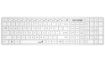 Obrázek Genius Klávesnice Slimstar 126, Drátová USB, CZ+SK layout, Copilot klávesa, Bílá