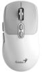 Obrázek GENIUS myš NX-8080S BT/ duální Bluetooth + 2,4GHz/ 1600 dpi/ Copilot/ bezdrátová/ tichá/ bílošedá