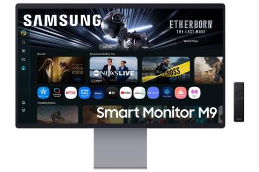 Obrázek SAMSUNG MT LED LCD 32" Smart Monitor M9 (M90SF) OLED, UHD, 165hz, 0.03ms, hdmi, usb-c, speaker, pivot