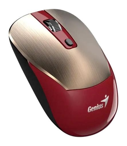 Obrázek GENIUS myš NX-7125 GoldRed/ 1200 dpi/ bezdrátová/ Copilot/ červeno-zlatá