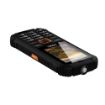 Obrázek EVOLVEO StrongPhone Q1, vodotěsný odolný Dual SIM telefon, černo-oranžový