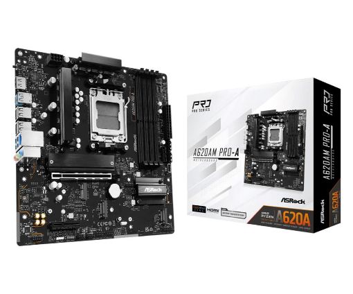 Obrázek ASRock MB Sc AM5 A620AM PRO-A, AMD A620A, 4xDDR5, 1xHDMI