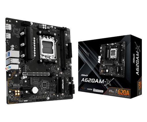 Obrázek ASRock MB Sc AM5 A620AM-X, AMD A620A, 2xDDR5, 1xHDMI, 1xDP