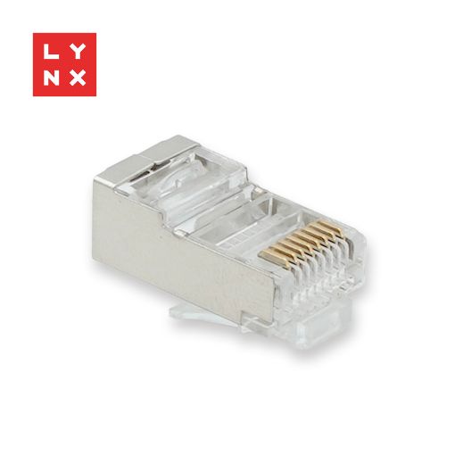 Obrázek LYNX konektor STP Cat5e, 30µ, 100ks