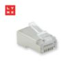 Obrázek LYNX konektor STP Cat6, 50µ, 100ks