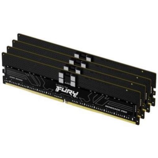 Obrázek KINGSTON DIMM DDR5 128GB (Kit of 4) 6400MT/s CL32 ECC 2Rx8 FURY Renegade Pro EXPO