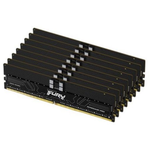 Obrázek KINGSTON DIMM DDR5 128GB (Kit of 8) 6800MT/s CL34 ECC 1Rx8 FURY Renegade Pro XMP