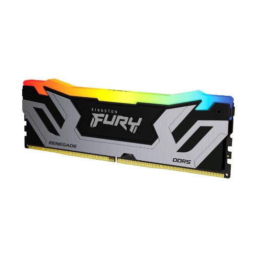 Obrázek KINGSTON CUDIMM DDR5 24GB 8800MT/s CL42 FURY Renegade RGB Silver