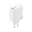 Obrázek OnePlus SUPERVOOC 80W GaN Dual USB-A + USB-C Cestovní Nabíječka + USB-C/USB-C Kabel White