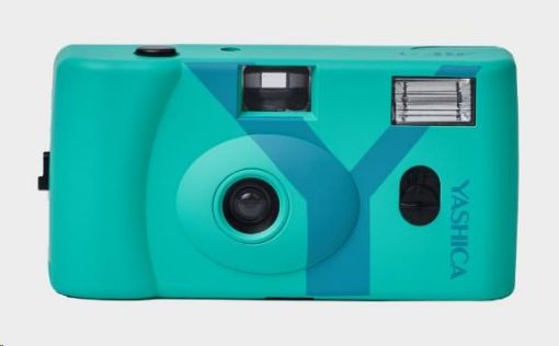 Obrázek YASHICA MF-1 Snapshot Art Camera (Turquoise) - analogový fotoaparát