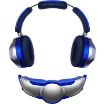 Obrázek Dyson Zone sluchátka s potlačením hluku a magnetickým vzduchovým filtrem Ultra Blue