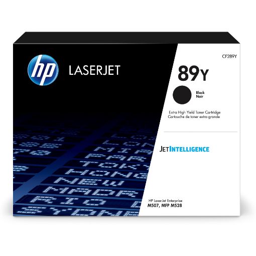 Obrázek HP 89Y Black EvoCycle LaserJet Toner Cartridge (20,000 pages)