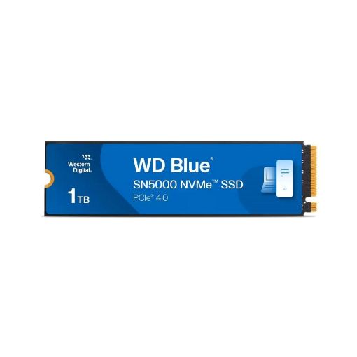 Obrázek WD BLUE SSD NVMe 1TB PCIe SN5100 Powered by SanDisk, Gen4, (R:5150, W:4900MB/s)
