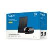 Obrázek TP-Link Tapo C411 KIT venkovní kamera, solární panel (3MP, 2K QHD, 1296p, IR 9m, WiFi, micro SD card, IP65)