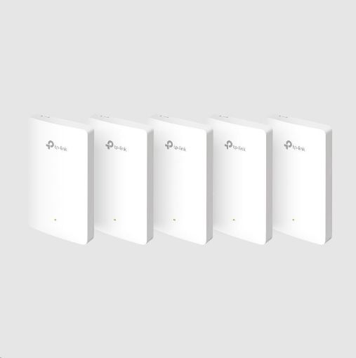 Obrázek TP-Link EAP615-Wall(5-pack) OMADA WiFi6 AP (AX1800,2,4GHz/5GHz,4xGbELAN,1xPoE-in,1xPoE-out,13W)