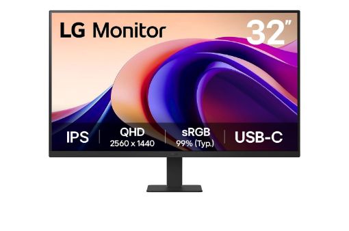 Obrázek LG MT IPS LCD LED 31,5" 32U631A - IPS panel, 2560x1440, 100hz, HDMI, USB-C