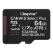 Obrázek Kingston MicroSDXC karta 64GB Canvas Select Plus, U1, V10, A1