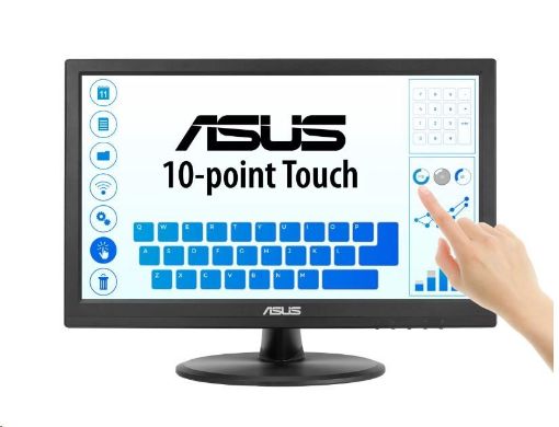Obrázek ASUS LCD 15.6" VT169HE Touch 1920x1080,  IPS, Wide Viewing Angle, Frameless, Flicker free, Low Blue Light, HDMI