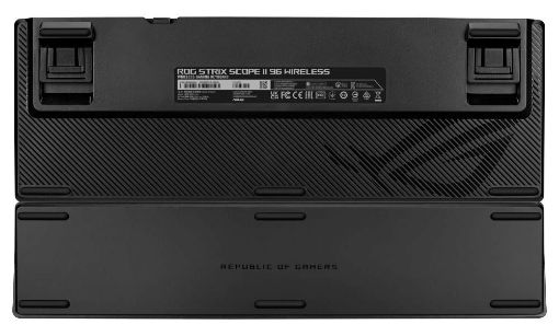 Obrázek ASUS klávesnice ROG STRIX SCOPE II X, mechanická, drátová, ROG NX Snow V2, US