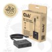 Obrázek Club3D Switch, USB-C na 2xUSB-C Oboustranný 2v1, 8K60Hz, 4K120Hz, PD 100W