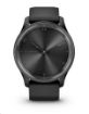 Obrázek Garmin vívomove® Trend, Nerezová luneta Slate, pouzdro Black, silikonový řemínek