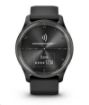 Obrázek Garmin vívomove® Trend, Nerezová luneta Slate, pouzdro Black, silikonový řemínek