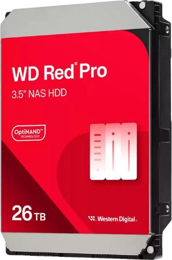 Obrázek WD RED Pro NAS WD260KFGX 26TB, SATA III 3.5", 512MB 7200RPM, 272MB/s, CMR