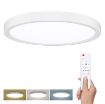 Obrázek Solight LED osvětlení s dálkovým ovladačem Estela White, 36W, 2700lm, 30cm, změna chromatičnosti, stmívatelné