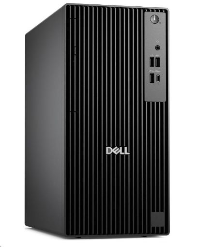 Obrázek DELL PC Pro Tower QCT1255/180W/AMD Ryzen 5 8600G/16GB/512GB SSD/Integrated/DVD RW/Kb/Mouse/W11 Pro/3Y PS NBD