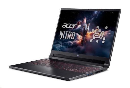 Obrázek ACER NTB Nitro V 16 AI (ANV16-42-R1S6),R7-260,16"WUXGA,16GB,1TB SSD,RTX 5060,Linux,Black