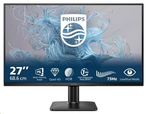 Obrázek Philips MT 27" 27E2N1500L - 2560x1440,IPS,75Hz,1xHDMI,1xDP