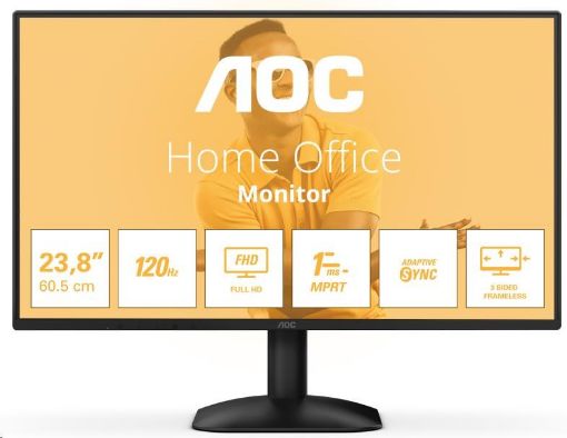 Obrázek AOC MT 23,8" 24B31H - 1920x1080,IPS,120Hz,D-Sub,1xHDMI